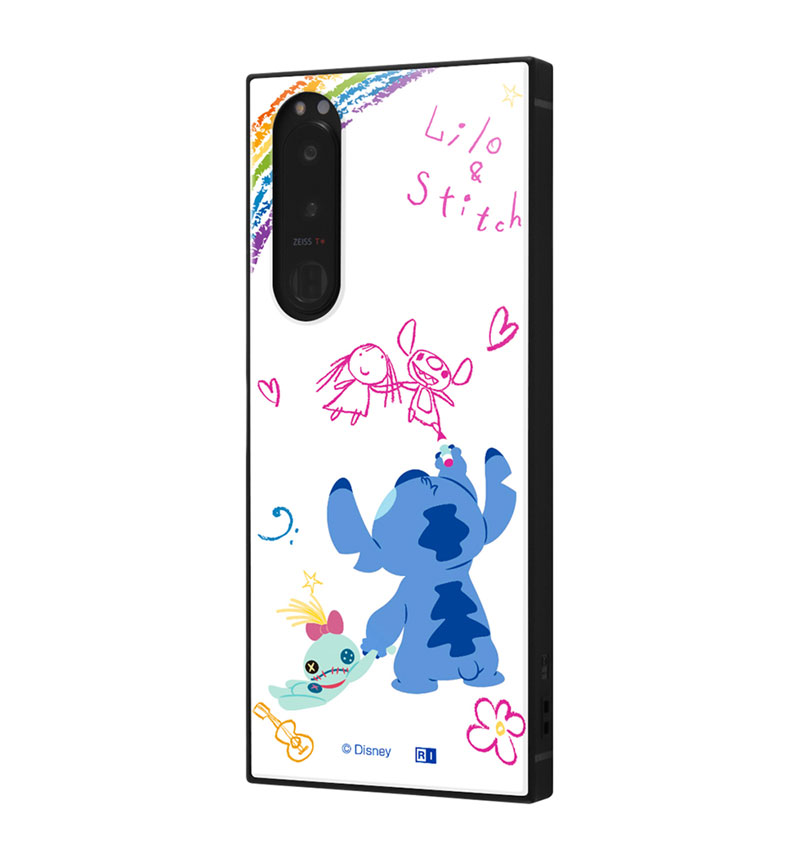 Xperia 5 Iii ディズニーキャラクター 耐衝撃ハイブリッドケース Kaku リロ スティッチ 落書き Iq Dxp5m3k3tb St001 ハイブリッドケース Xperiaカバーストア ソニー公認 スマホケース 通販