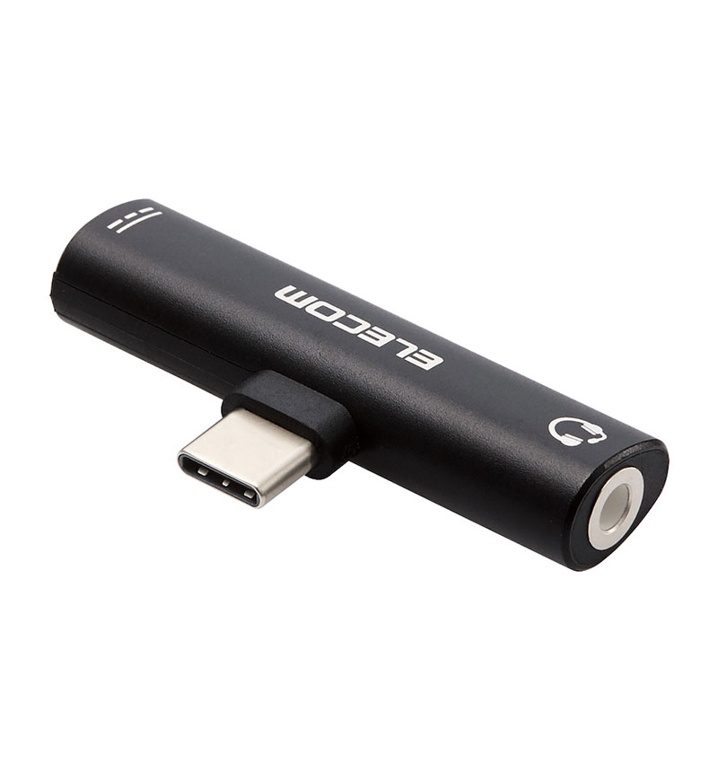 Type-C�Ѵ������ץ� USB PD�б� �֥�å� MPA-C35PDBK