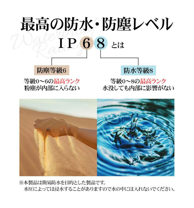 ���ޥ� �ɿ奱���� IP68 �����������ȥ�å��� �ͤ��� �礭�᥹�ޡ��ȥե��󥯥ꥢ �߸��ե졼�� �� �ס��� ��Ϥ ��ʪ���� ���襤�� �ۥ磻�� RFRWPF10GWH