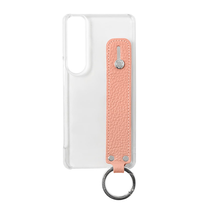 Xperia 1 VI ���ꥢ������ �ܳ� ���ɥꥢ�쥶�� �ϥ�ɥ٥���դ� ���̥����� �ԥ� 100062351-978-017-pink