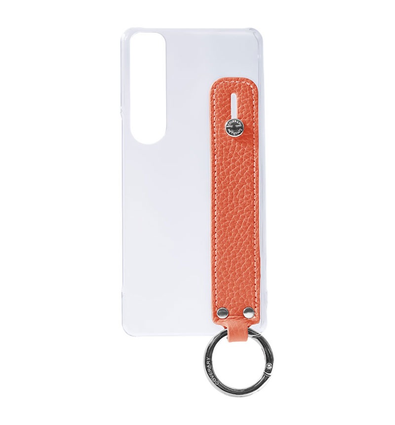 Xperia 1 VII ���ꥢ������ �ܳ� ���ɥꥢ�쥶�� �ϥ�ɥ٥���դ� ���̥����� �������ԥ� 100062351-1067-024-salmonpink