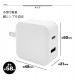 �饹���Хʥ� AC���Ŵ� PD�б� QC�б� ��®���� 20W Type-C Type-A �ۥ磻�� ���ޥ� ���֥�å� RACCA20W01WH �ۥ磻�� RACCA20W01WH