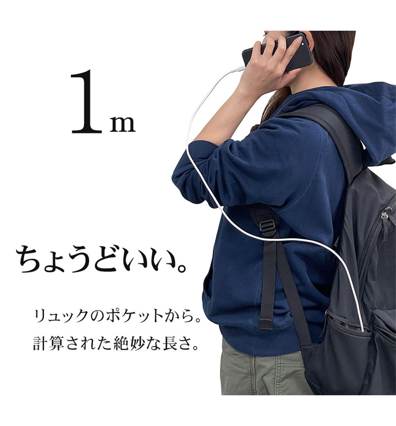 ���餫�� ���ꥳ�󥱡��֥� ���� �̿� Type-A to Type-C 3A 1m �ۥ磻�� R10CAAC3A05WH �ۥ磻�� R10CAAC3A05WH