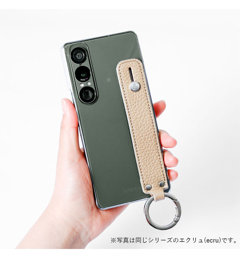 Xperia 1 VII ���ꥢ������ �ܳ� ���ɥꥢ�쥶�� �ϥ�ɥ٥���դ� ���̥����� �֥�å� 100062351-1067-025-brick
