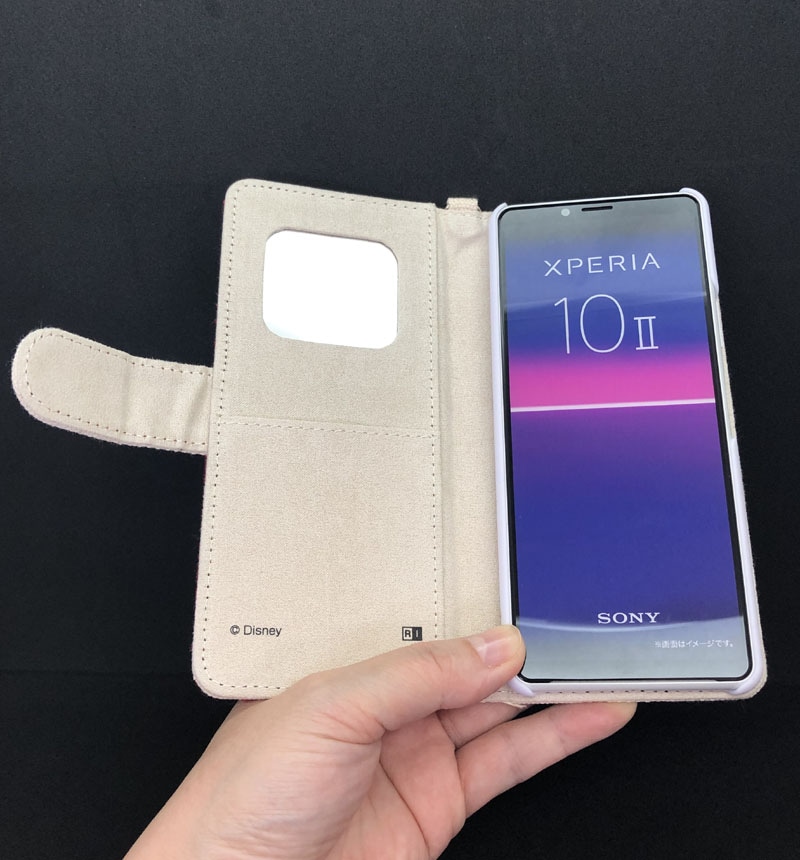 Disney - sarasara出品 Blu-ray　純正ケース付き　９点セット Xperia 10 II 『ディズニーキャラクター』/手帳型ケース サガラ