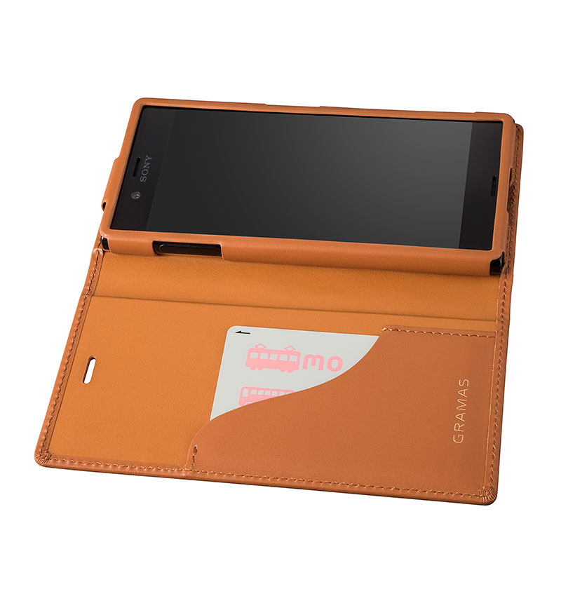Full Leather Case for Xperia Z5 Tan �������� GLC6116TA