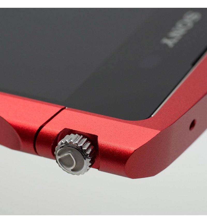 òCleave Aluminum Bumper Chrono for Xperia Z4 Red DCB-XZ4A6RD