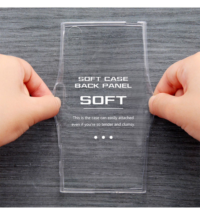 Xperia XZ�ѥ롼�ˡ����ƥ塼�� TPU������+���̥ѥͥ� ���饷�å�A (Xperia XZs�б�) IJ-RWXPXZTP/LN001