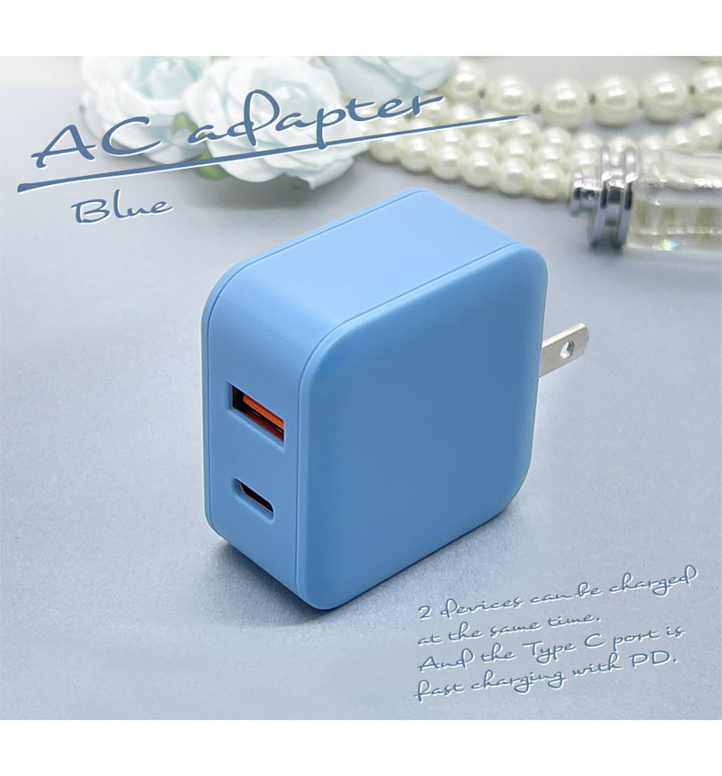 ���Ŵ� AC�����ץ��� AC���Ŵ� ������C PD�б� �ѥ�ǥ�Х꡼ 20��å� QC�б� �����å����㡼�� ������A �ϥ��ѥ �֥롼 RACCA20W01UBL