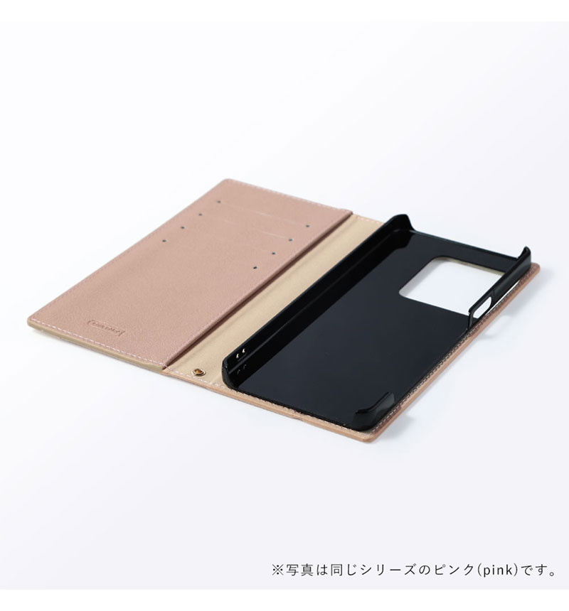 Xperia 1 VIII ����������쥶�� ɽ�Х����顼 ������ɵ�ǽ ��Ģ�������� �֥饦�� 100061865-1190-brown