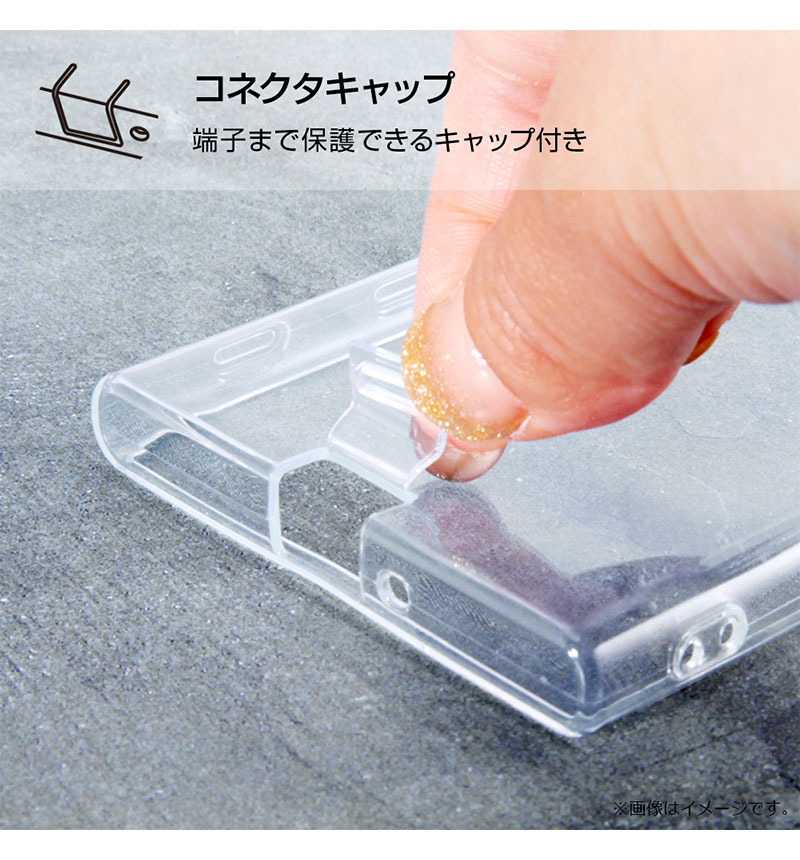Xperia XZs TPU������ ���ͥ�������å��դ� ���ꥢ RT-RXZSTC10/C