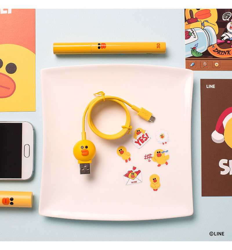 LINE FRIENDS ���š��ǡ��� Micro USB�����֥� ���꡼ KCL-AMC002