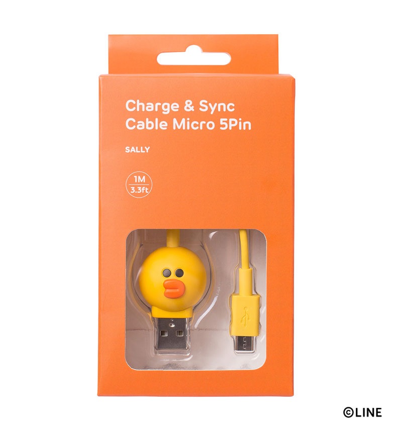 LINE FRIENDS ���š��ǡ��� Micro USB�����֥� ���꡼ KCL-AMC002