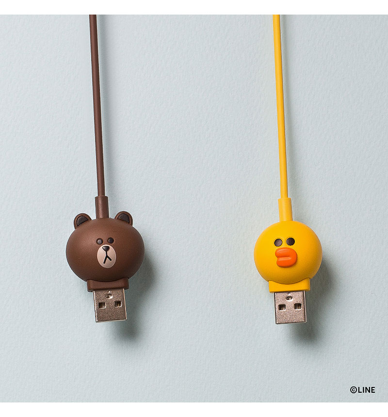 LINE FRIENDS ���š��ǡ��� Micro USB�����֥� ���꡼ KCL-AMC002