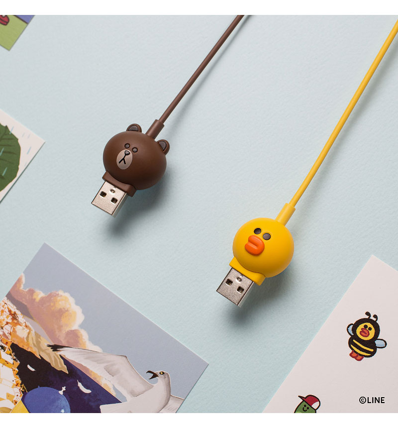LINE FRIENDS ���š��ǡ��� Micro USB�����֥� ���꡼ KCL-AMC002
