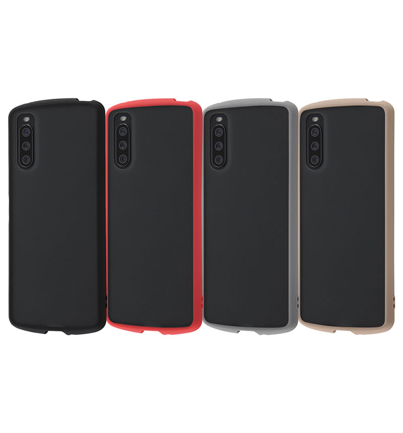 Xperia 10 III��Xperia 10 III Lite �Ѿ׷�ϥ��֥�åɥ����� Puffull Matte Black ��å� RT-RXP10M3BS14/R