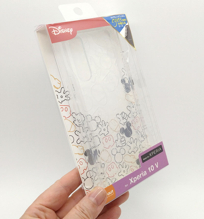 Xperia 10 V 『ディズニーキャラクター』/TPUソフトケース キラキラ