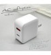 ���Ŵ� AC�����ץ��� AC���Ŵ� ������C PD�б� �ѥ�ǥ�Х꡼ 20��å� QC�б� �����å����㡼�� ������A �ϥ��ѥ �ۥ磻�� RACCA20W01UWH