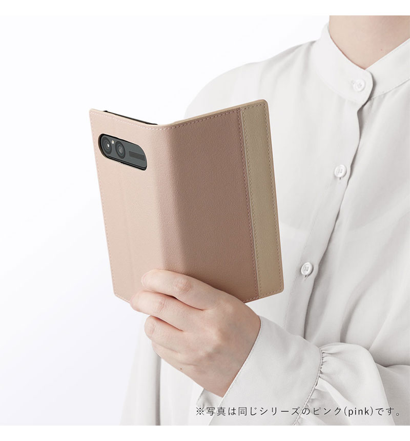 Xperia 10 VII ����������쥶�� ɽ�Х����顼 ������ɵ�ǽ ��Ģ�������� �֥롼 100061865-1080-blue