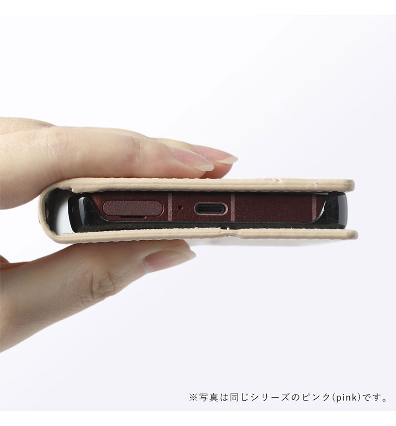 Xperia 1 VIII ����������쥶�� ɽ�Х����顼 ������ɵ�ǽ ��Ģ�������� �⥹���꡼�� 100061865-1190-mossgreen