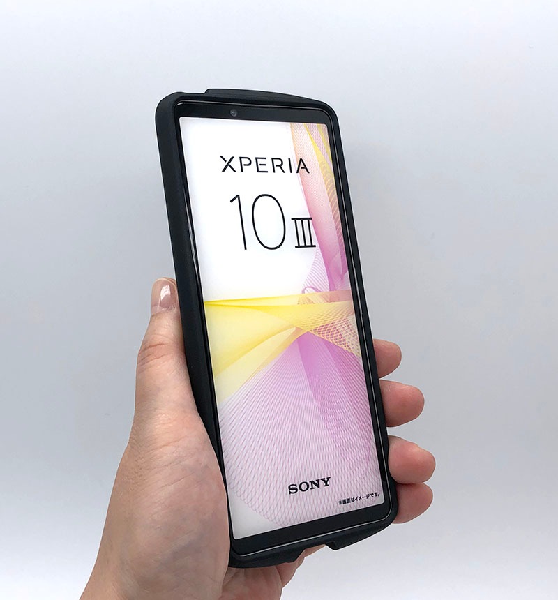 Xperia 10 III��Xperia 10 III Lite �Ѿ׷�ϥ��֥�åɥ����� Puffull ���ꥢ/�֥�å� RT-RXP10M3CC14/CBM