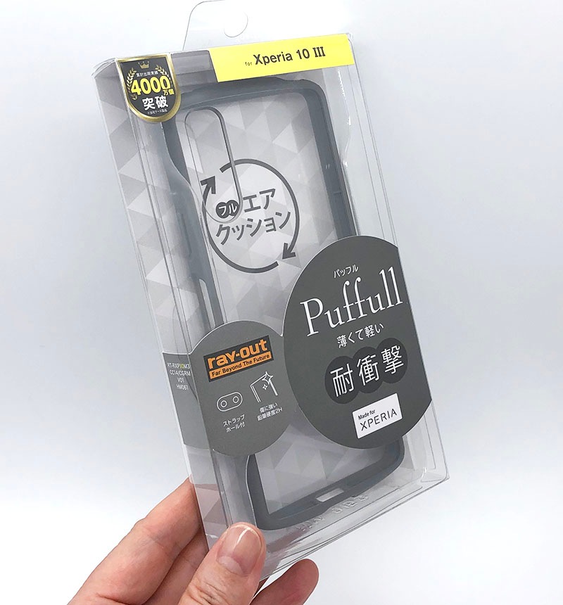 Xperia 10 III��Xperia 10 III Lite �Ѿ׷�ϥ��֥�åɥ����� Puffull ���ꥢ/���졼 RT-RXP10M3CC14/CGRM
