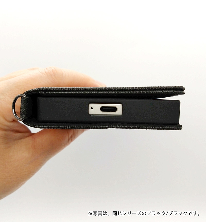 Xperia 5 V  �Ѿ׷� ��Ģ���쥶�������� KAKU Durable �֥롼/�饤�ȥ��졼 IN-RXP5M5TBC9/AGR