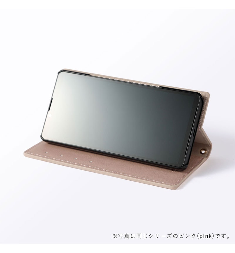 Xperia 10 VII ����������쥶�� ɽ�Х����顼 ������ɵ�ǽ ��Ģ�������� ���졼 100061865-1080-gray