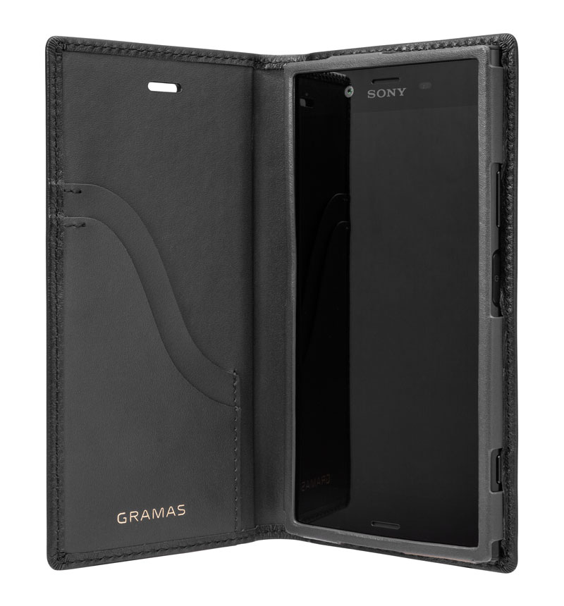Full Leather Case for Xperia XZ1 Black GLC-71417BLK
