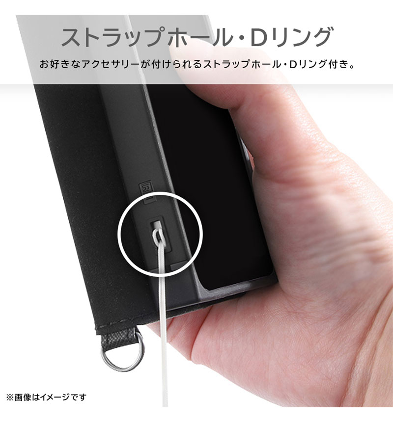 Xperia 10 VI �Ѿ׷� ��Ģ���쥶�������� KAKU Durable �֥롼/�饤�ȥ��졼 IN-RXP10M6TBC9/AGR