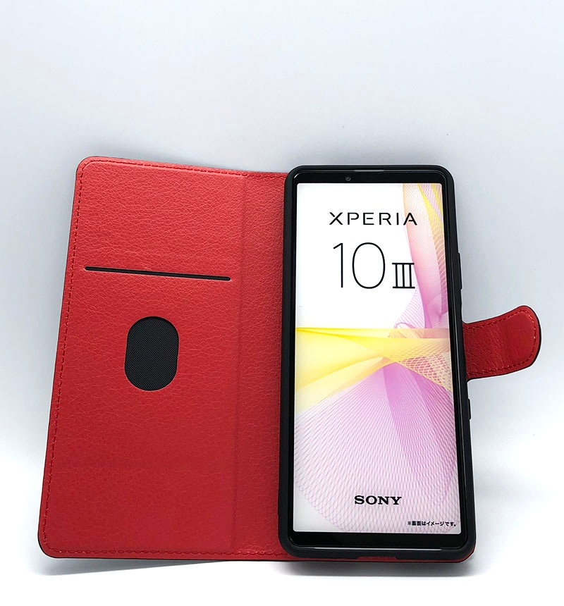 Xperia 10 III��Xperia 10 III Lite �Ѿ׷� ��Ģ�������� ����ץ� �ޥ��ͥå� ���꡼�׵�ǽ�б� �֥�å�/��å� RT-RXP10M3ELC3/BR