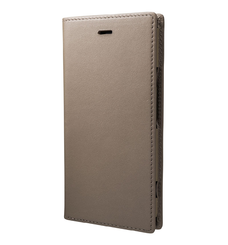 Full Leather Case for Xperia XZ1 Taupe GLC-71417TPE