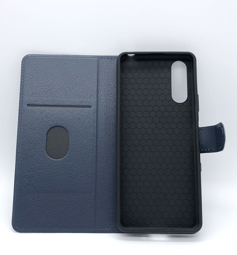 Xperia 10 III／Xperia 10 III Lite 耐衝撃 手帳型ケース シンプル