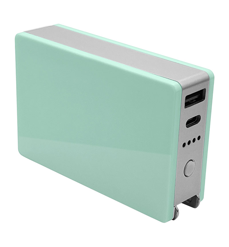 ���Ŵ� AC�����ץ��� AC���Ŵ�  ��Х���Хåƥ꡼ 5000mAh ������C ������A 3A USB Type-C typec Type-A AC �ߥ�� RLI050AC3A01MT