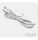 PD�б���® ���� �ʥ����󥱡��֥� calon ���� �̿� Type-C to Type-C 60W 1m �����֥�Х�� �ۥ磻�� R10CACC3A05WH �ۥ磻�� R10CACC3A05WH