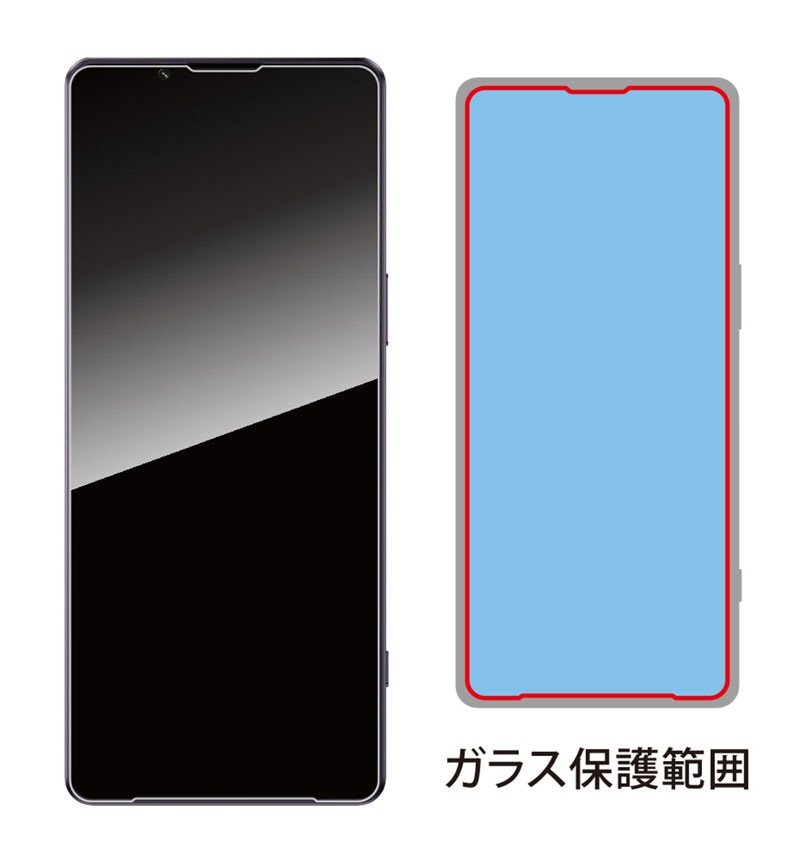 SUPER TOUGH GLASS for Xperia 1 VII �ʥΥޥå� �ʥΥޥå� DG-XP1M7NM3F
