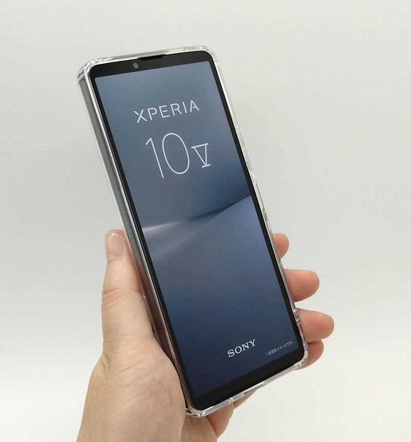 Xperia 10 V ケース カバー ハイブリッド RHINO ライノ 耐衝撃吸収 MIL規格 強い 頑丈 クリア TPUバンパー+アクリル