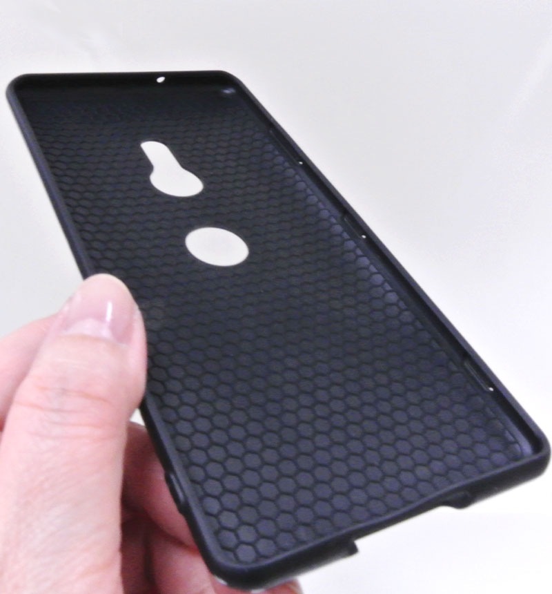 Xperia XZ3 TPU �Ѿ׷�Light �֥�å� RT-RXZ3CP6/B