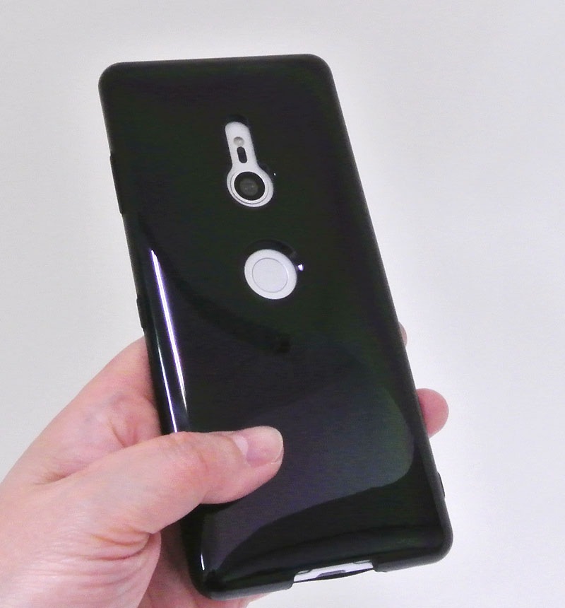 Xperia XZ3 TPU �Ѿ׷�Light �֥�å� RT-RXZ3CP6/B