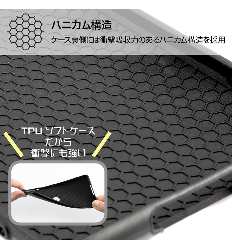 Xperia XZ3 TPU �Ѿ׷�Light �֥�å� RT-RXZ3CP6/B