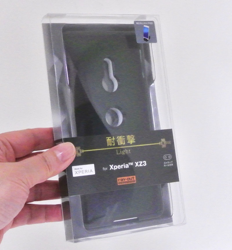 Xperia XZ3 TPU �Ѿ׷�Light �֥�å� RT-RXZ3CP6/B