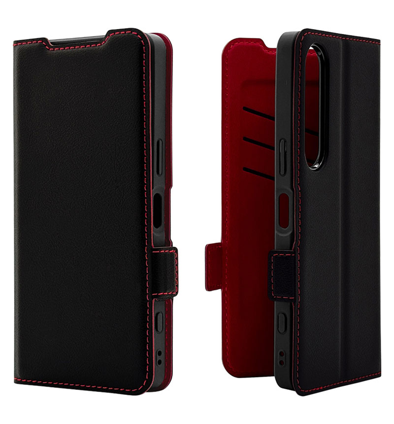 セール 5%OFF】Xperia 1 VII ケース カバー 手帳型 薄型 耐衝撃吸収