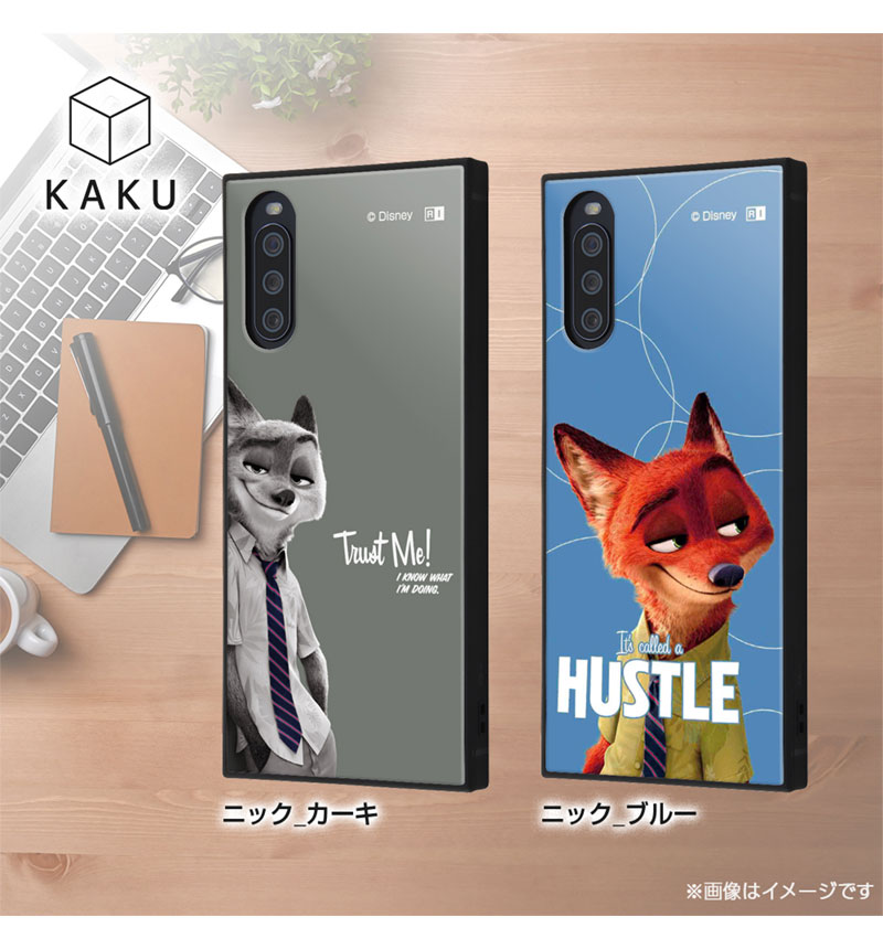 Xperia 10 III Lite / 10 III �إǥ����ˡ�����饯������/�Ѿ׷�ϥ��֥�åɥ����� KAKU / �˥å�_�֥롼 IQ-DXP10M3K3TB/Z5