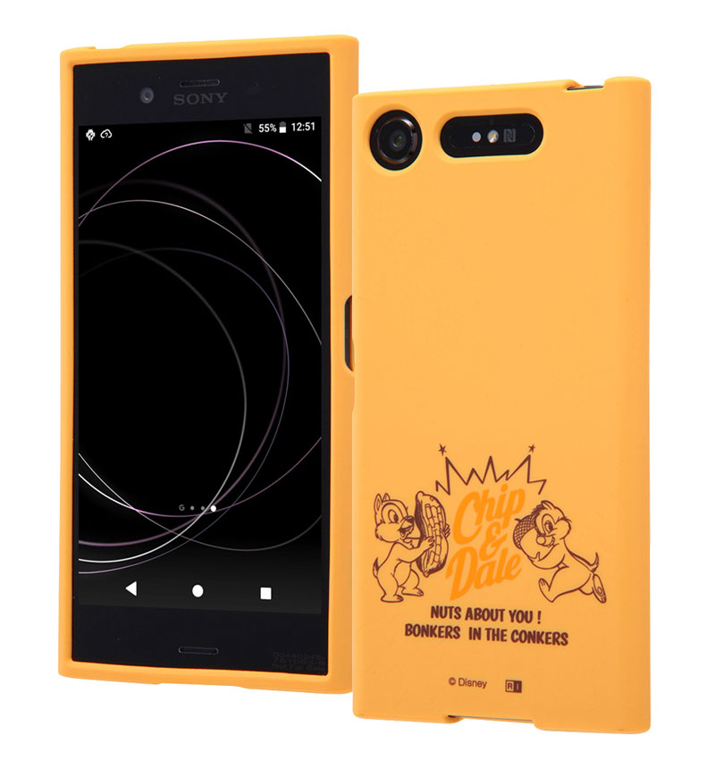 Xperia Xz1 ディズニー シリコンケース チップ デール Rt Rdxz1e Cd ソフトケース Xperiaカバーストア ソニー公認 スマホケース 通販