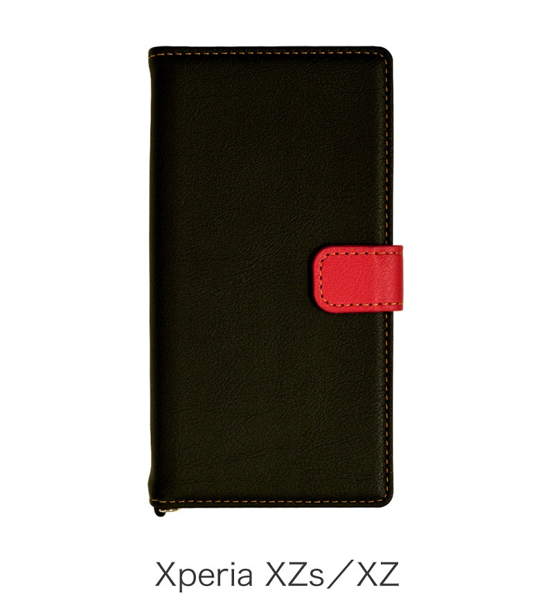 �ڥ����� 50%OFF��Xperia XZs ��Ģ +COLOR BK��RD �֥�å��ߥ�å� 3085XPXZS