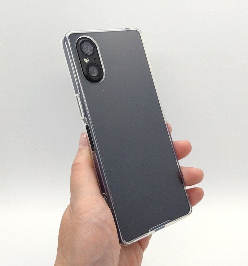 Xperia 5 V Like standard ハイブリッドケース クリア RT-RXP5M5CC2/CM