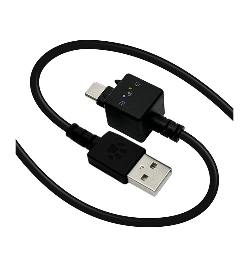 ��Фˤ㡼 ���ޥ� �����֥� ������Τ����������֥� ���� �̿� Type-A to Type-C 3A 1m iPhone Android ��Х˥㡼 ���� R10CAAC3A06GOM