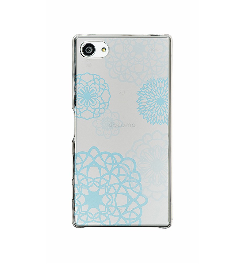 Design Clear Case for Xperia Z5  Compact  ڤҥǥ ǥץ֥롼  ֥롼 DCS-Z5CSOK-C