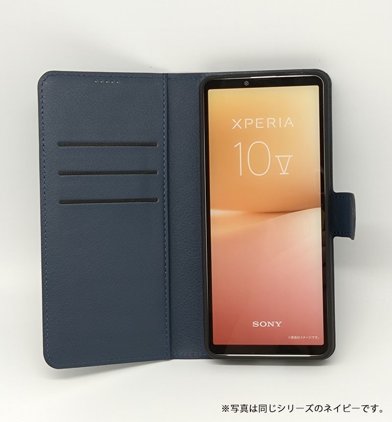 �ڥ����� 10%OFF��Xperia 10 V �Ѿ׷� ��Ģ���쥶�������� ����ץ� �ޥ��ͥå� �֥�å�/��å� RT-RXP10M5ELC1/BR