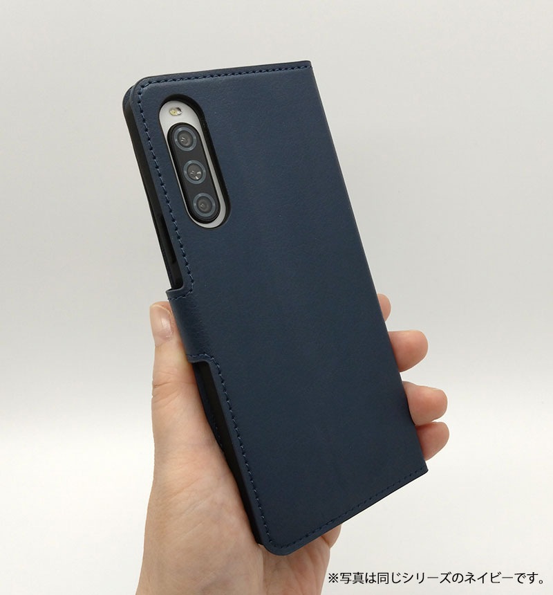 �ڥ����� 10%OFF��Xperia 10 V �Ѿ׷� ��Ģ���쥶�������� ����ץ� �ޥ��ͥå� �֥�å�/��å� RT-RXP10M5ELC1/BR